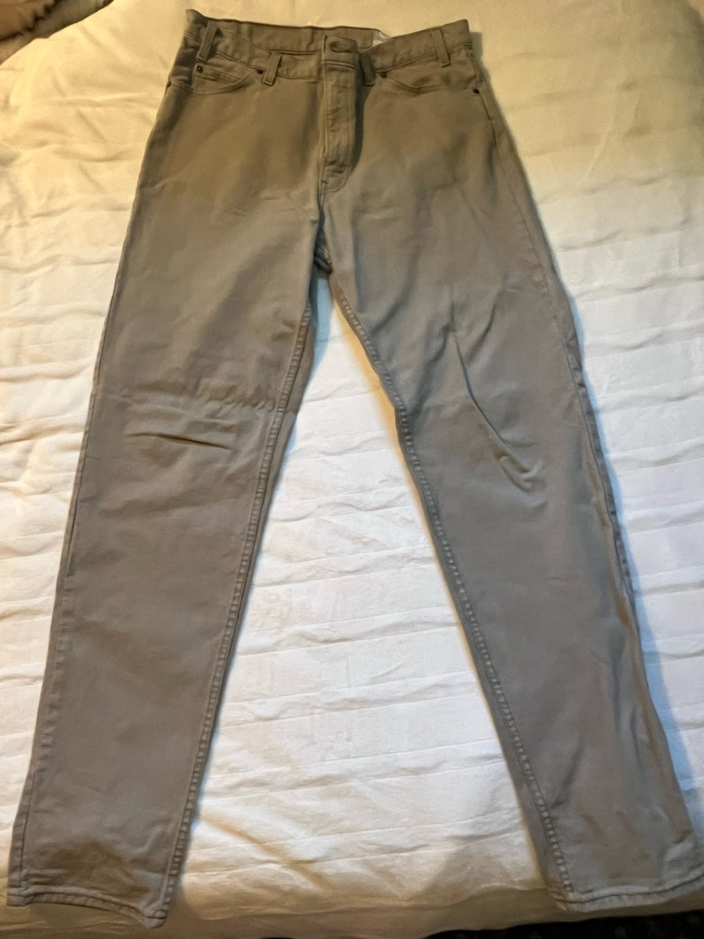 Levi's 550 Relaxed Fit Tapered Leg Pants in Light Taupe